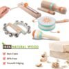 Toddlers Musical Instruments-Baby Montessori Wooden Musical Toys for Toddlers 1-3 Year Old,Kids Percussion Instruments Toy for 1 Year Boy&Girls,Christmas Birthday Gift for 1-3-5+ Year Old