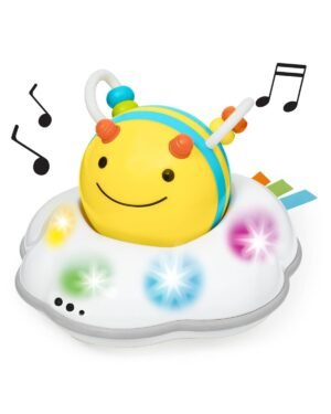 Baby Crawl Toy 3-Stage Developmental Learning Crawling Infant Toy, Explore & More Follow-Me Bee