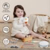 Toddlers Musical Instruments-Baby Montessori Wooden Musical Toys for Toddlers 1-3 Year Old,Kids Percussion Instruments Toy for 1 Year Boy&Girls,Christmas Birthday Gift for 1-3-5+ Year Old