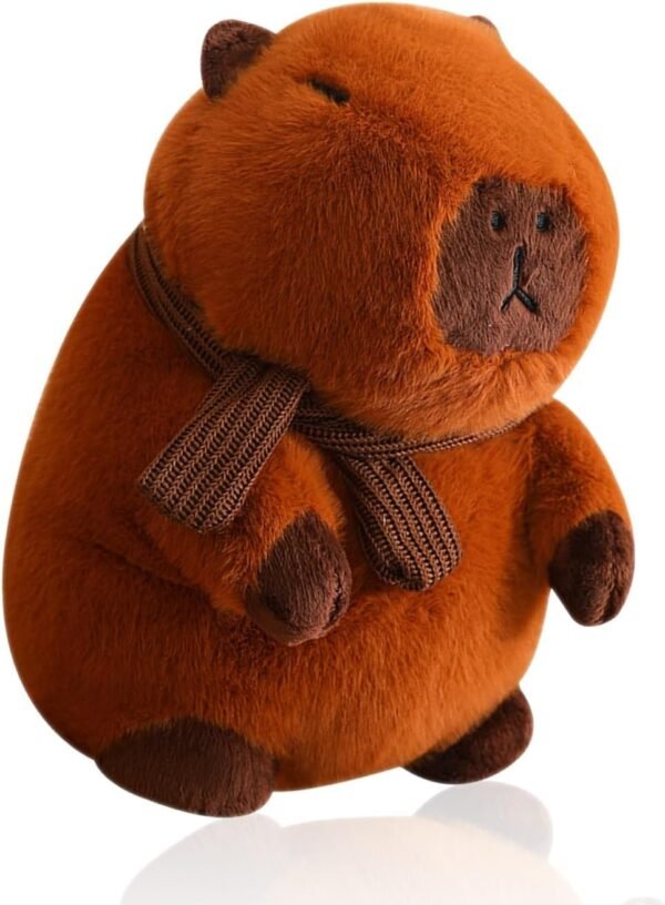 Plush Toy,Cute Capybar Stuffed Animal Plush Doll,Cute Rodent Stuffed Animal Doll for Adults Kids Boys Girls,Cute Plushies Soft Stuffed Toy Capybar Gift(Color:Brown B,Size:45 cm)…