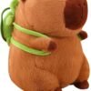 Plush Toy,Cute Capybar Stuffed Animal Plush Doll,Cute Rodent Stuffed Animal Doll for Adults Kids Boys Girls,Cute Plushies Soft Stuffed Toy Capybar Gift(Color:Brown B,Size:45 cm)…