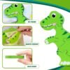 Toddler Puzzles Ages 2-4, Wooden Puzzles for Toddlers 1-3, 7 Piece Dinosaur Puzzle 2 Year Old, Toddler Puzzles Ages 1-3, Toddler Boy Toys 2-3, Educational Toys for Toddlers 1-3