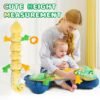 Baby Toys 0-6 Months, Baby Musical Toys, Infant Toys Stuffed Animal Toys with Rattles, Crinkle, Bell, Baby Teething Toys for Tummy Time Newborn Sensory Boys Girls 0 3 6 12 Months (Green Chameleon)