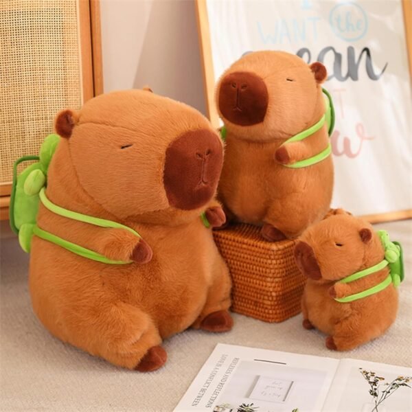 Plush Toy,Cute Capybar Stuffed Animal Plush Doll,Cute Rodent Stuffed Animal Doll for Adults Kids Boys Girls,Cute Plushies Soft Stuffed Toy Capybar Gift(Color:Brown B,Size:45 cm)…