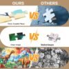 Jigsaw Puzzles for Kids Ages 6-8 8-10-Dinosaur Puzzle 200 Pieces Relax Kids Puzzles Ages 6-8 10-12 -Learning Educational Toys Gift for Boys and Girls Toddler