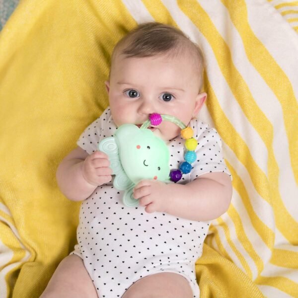 Baby Light-Up Cloud Rattle- Teething Rattle Toys for Babies 3 Months +