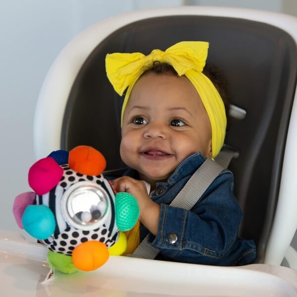 Developmental Bumpy Ball, Easy to Grasp Bumps Help Develop Motor Skills, Ages 6+ Months