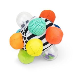 Developmental Bumpy Ball, Easy to Grasp Bumps Help Develop Motor Skills, Ages 6+ Months